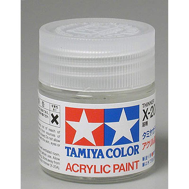 Acrylic/Poly Thinner X20A 23Ml Original Garansi Kapasitas botol 23Ml