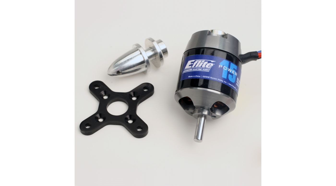 Power 15 Brushless Outrunner Motor 950Kv Original Garansi Cells 8-12 Ni-MH/Ni-Cd or 3-4S Li-Po