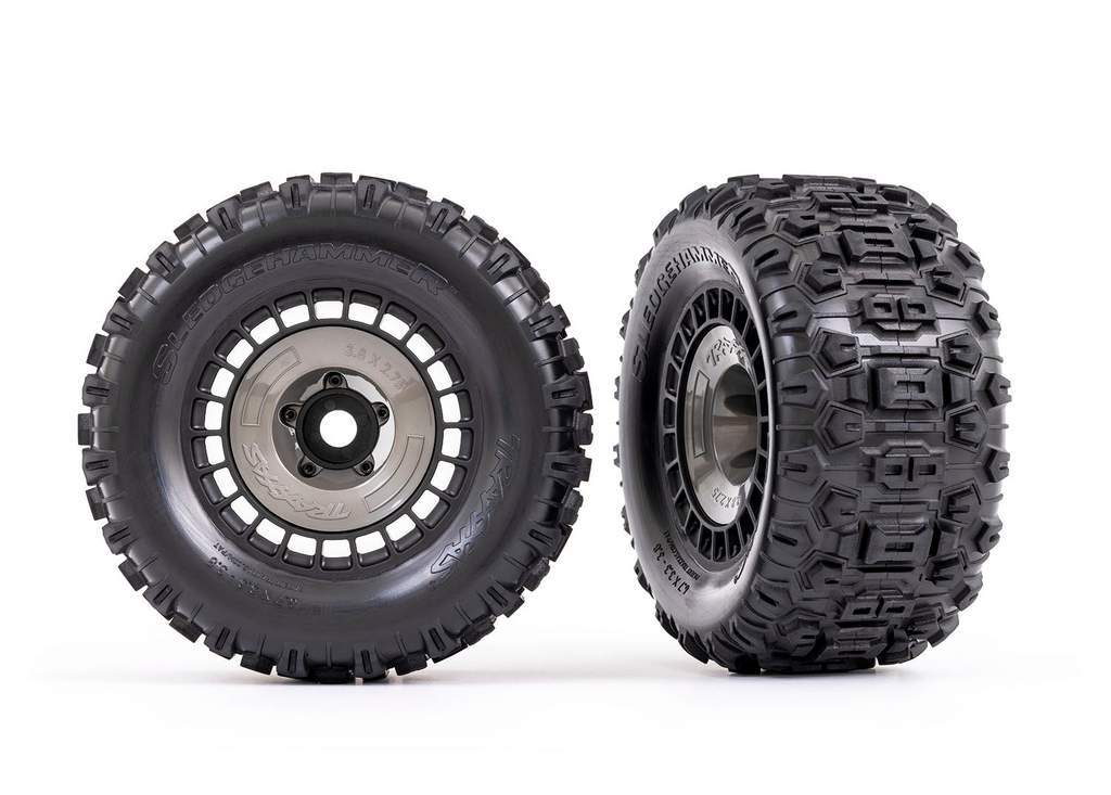 Modular Wheels & Sledgehammer Tires Original Garansi Ukuran 3.8 inci