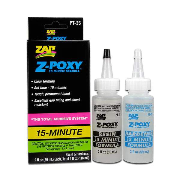 Z-Poxy 15 Minute Original Garansi Rasio Pencampuran 1:1 berdasarkan volume